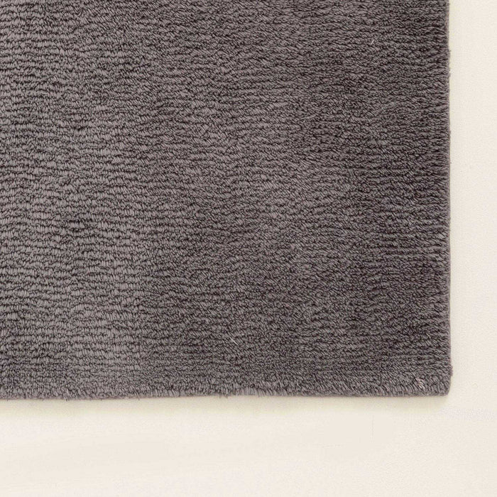 Bamboo Solid Bathmat 40x60 cm Dark Grey