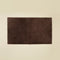 Bamboo Solid Bathmat 40x60 cm Dark Brown