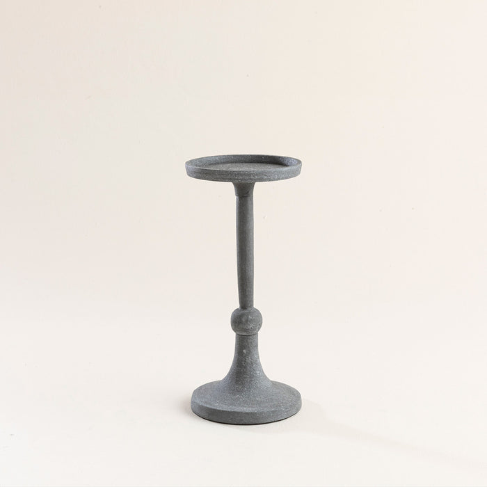 Hanner Candle Holder L Grey