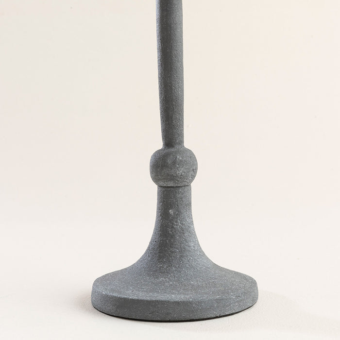 Hanner Candle Holder L Grey