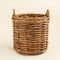 Tropia Rattan Round Basket L Grey