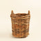 Tropia Rattan Round Basket M Grey