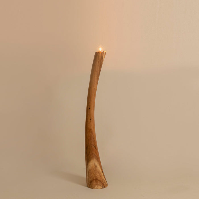 Pipari Candle Holder M Natural