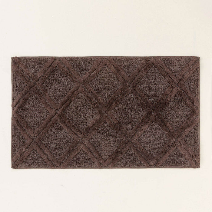 Dalia Bathmat 70x130 cm Dark Brown