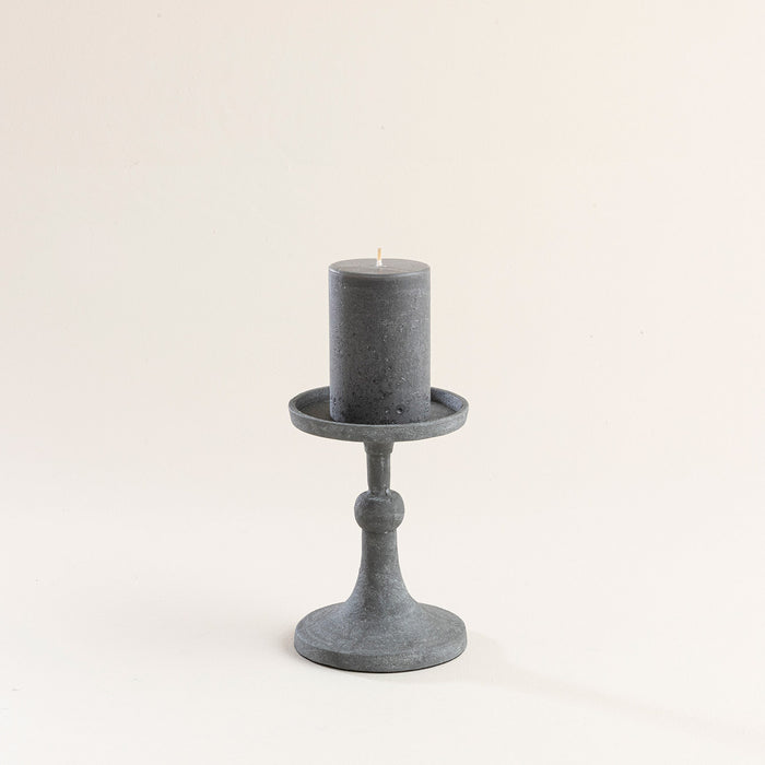 Hanner Candle Holder S Grey