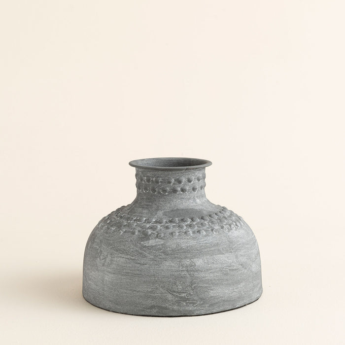 Hanner Vase L Grey