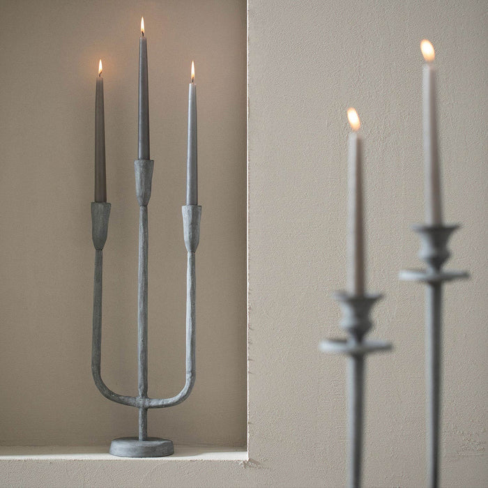 Hanner 3 Sleeve Candlestick Grey