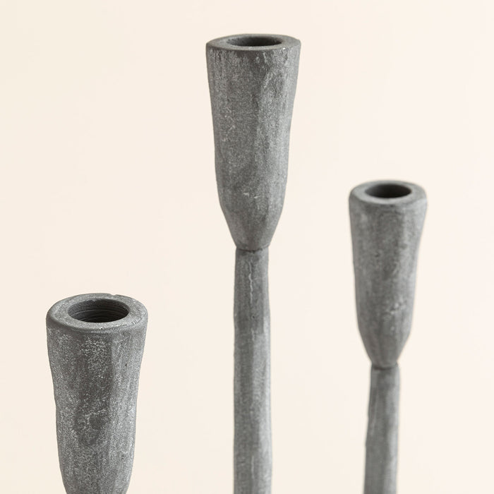 Hanner 3 Sleeve Candlestick Grey