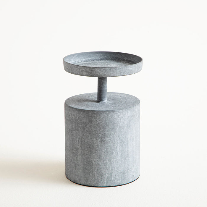 Hanner Candle Holder Grey