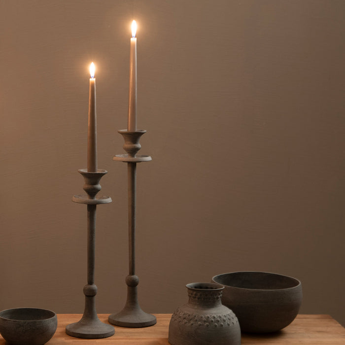 Hanner Candle Stick L Grey