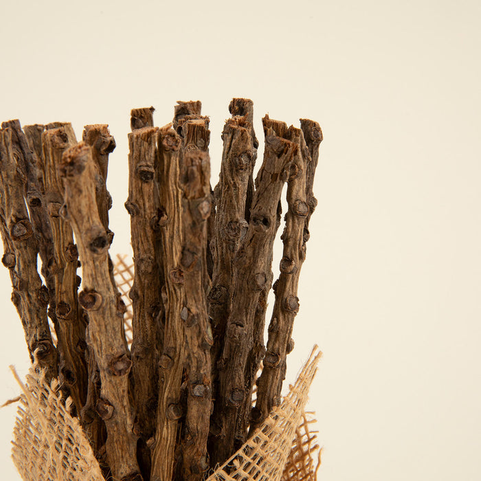 Afra  Dried Flower in Jute Natural