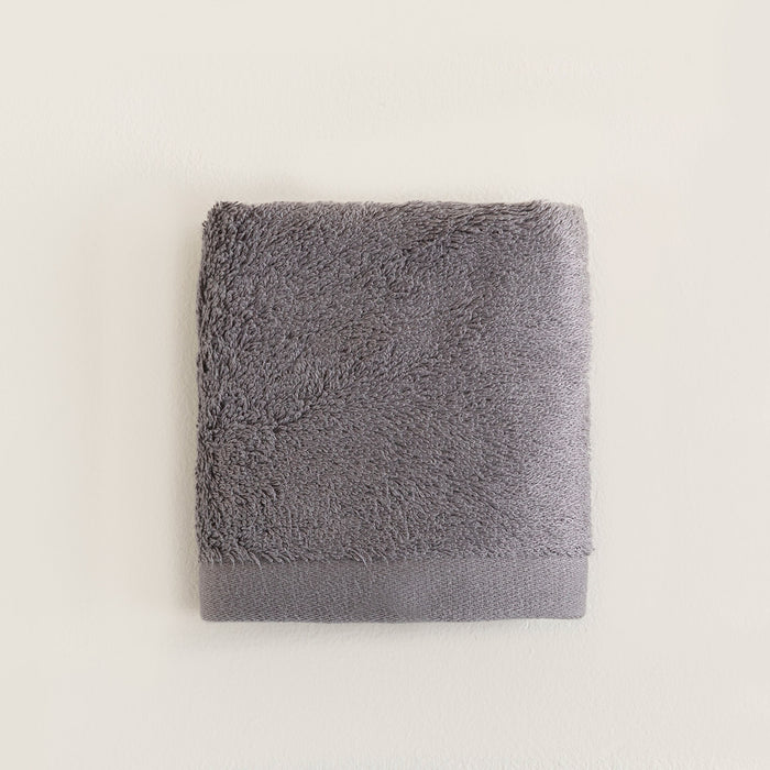 Solid Hand Towel 33x33 cm Dark Grey