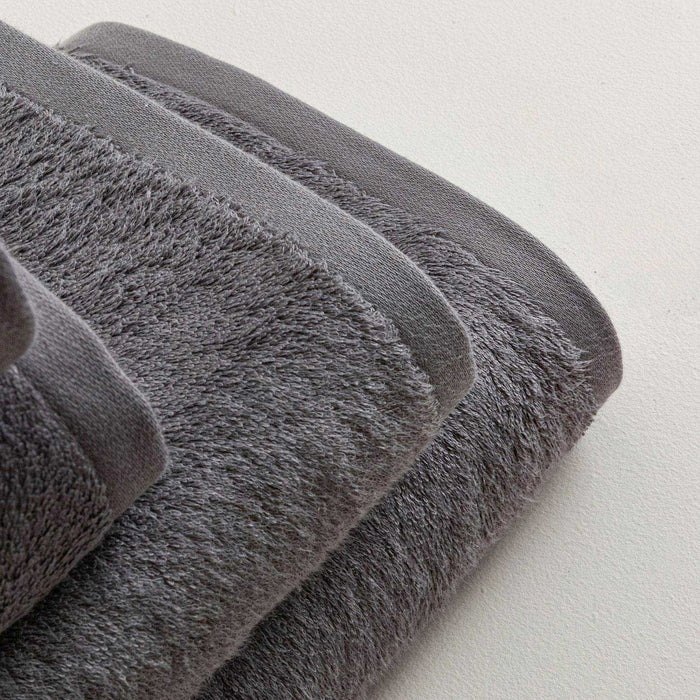 Solid Hand Towel 33x33 cm Dark Grey