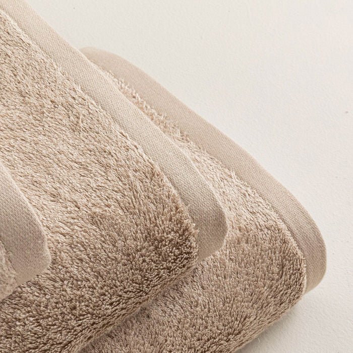 Solid Bath Towel 85x150 cm Beige