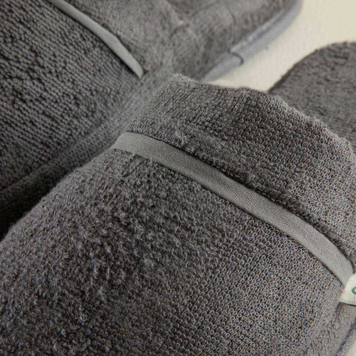 Solid Unisex Slippers Dark Grey