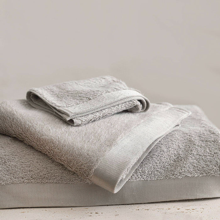 Floss Face Towel 50x90 cm Light Grey