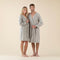 Floss Unisex Bathrobe Light Grey