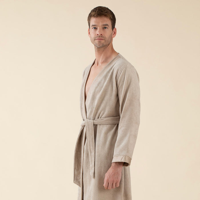 Floss Unisex Bathrobe Beige