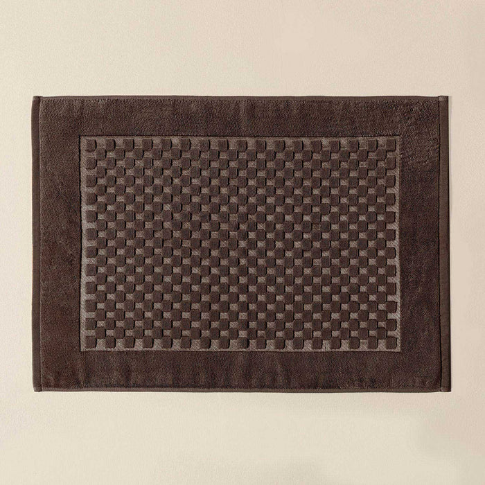 Floss Foot Towel 50x70 cm Dark Brown