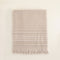 Derin Bath Towel 100x150 cm Beige/Dark Beige/Ecru