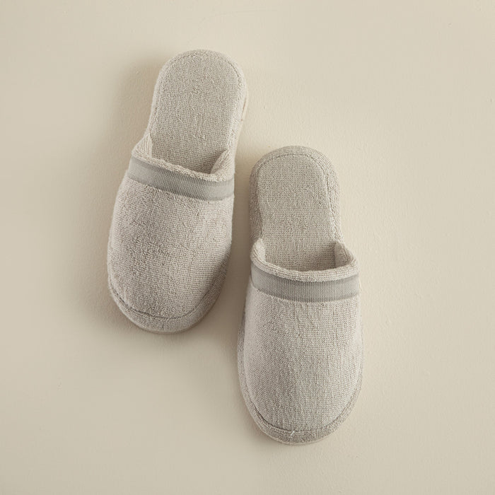 Derin Unisex Slipper Light Grey/Dark Grey/Light Grey