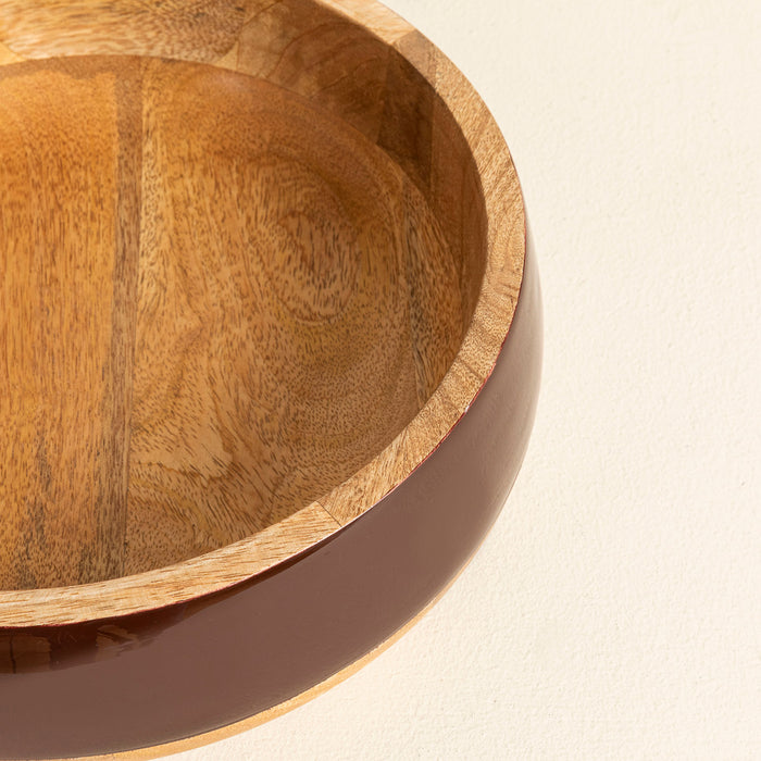 Chalet Banded Bowl Brown