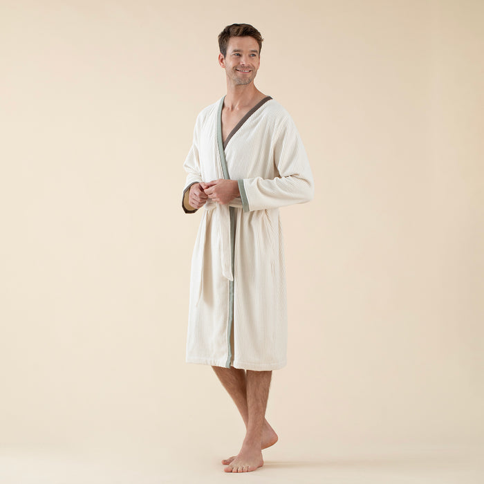 Albero Unisex Bathrobe Natural