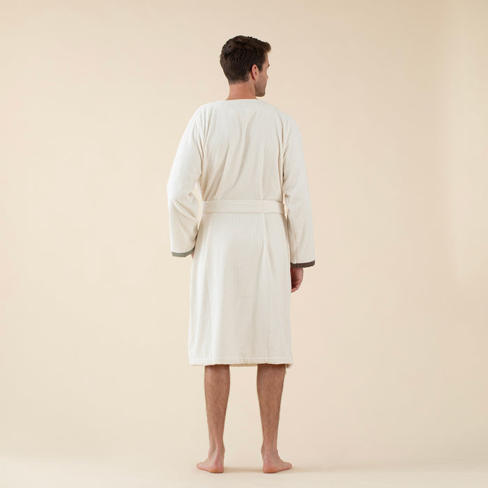 Albero Unisex Bathrobe Natural