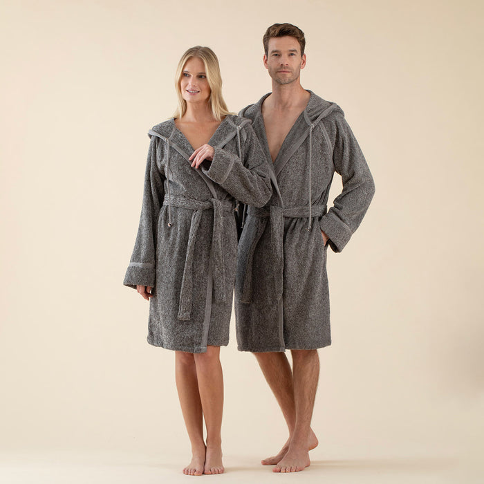 Tardis Unisex Bathrobe Dark Brown