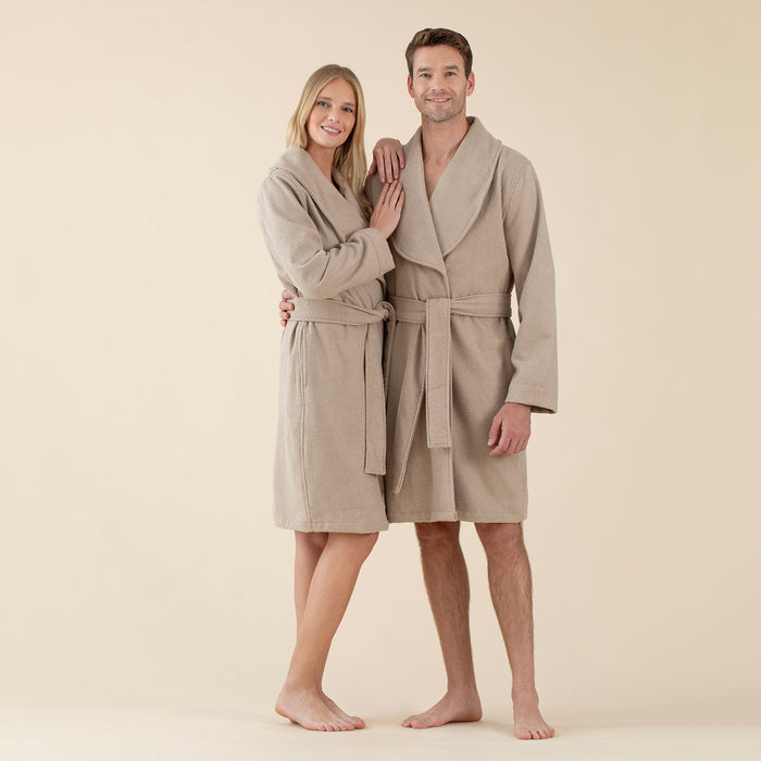 Samantha Woman Bathrobe Beige