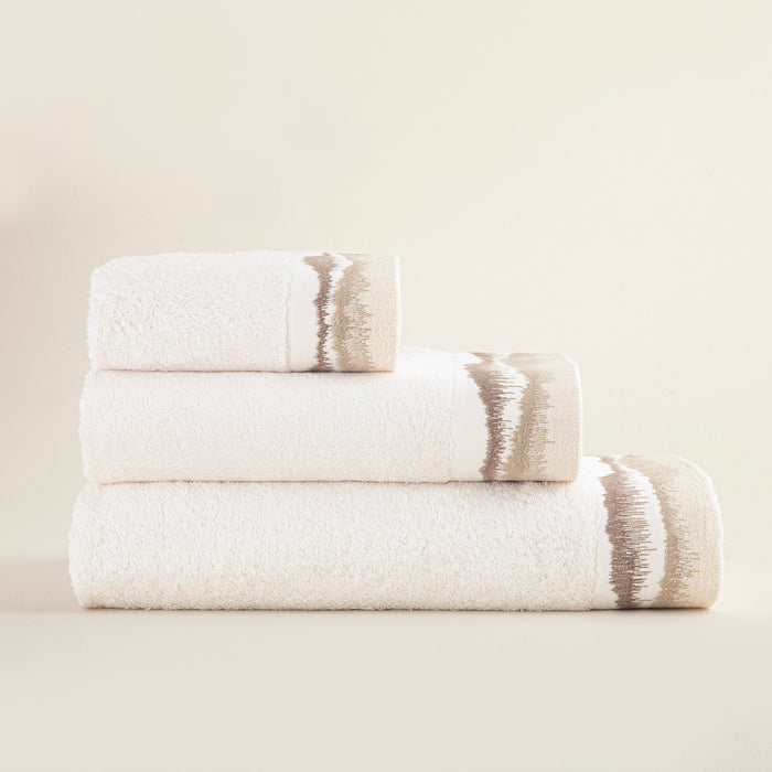 Sheron Hand Towel 30x50 cm Ecru