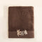 Alven Bath Towel 85x150 cm Dark Brown