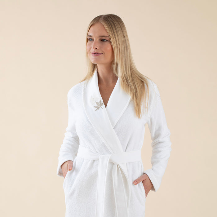 Alven Woman Bathrobe White