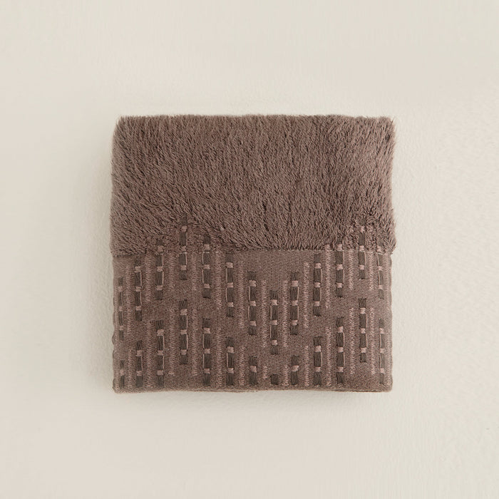 Albin Hand Towel 30x50 cm Dark Brown