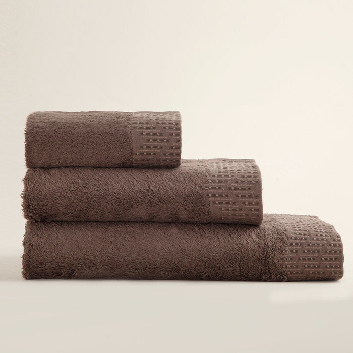 Albin Hand Towel 30x50 cm Dark Brown