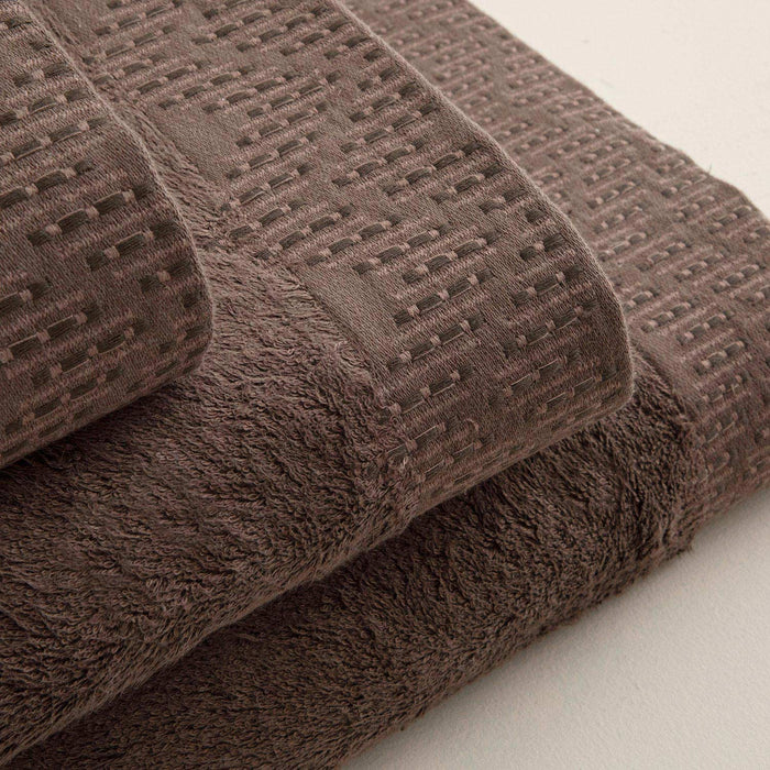 Albin Hand Towel 30x50 cm Dark Brown