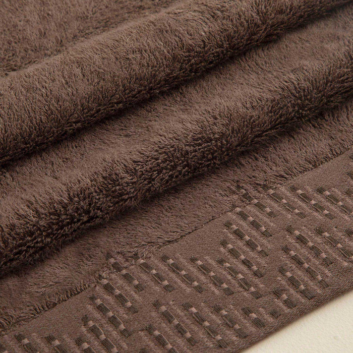 Albin Hand Towel 30x50 cm Dark Brown