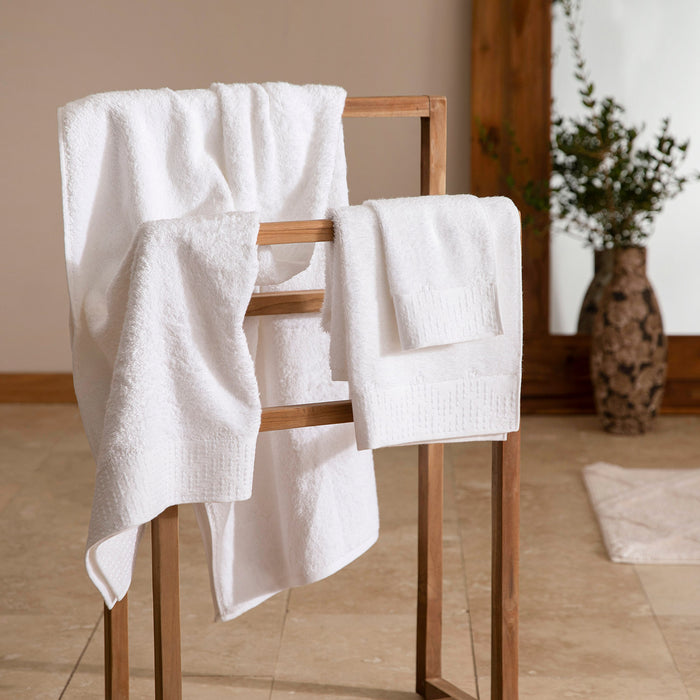 Albin Bath Towel 85x150 cm White