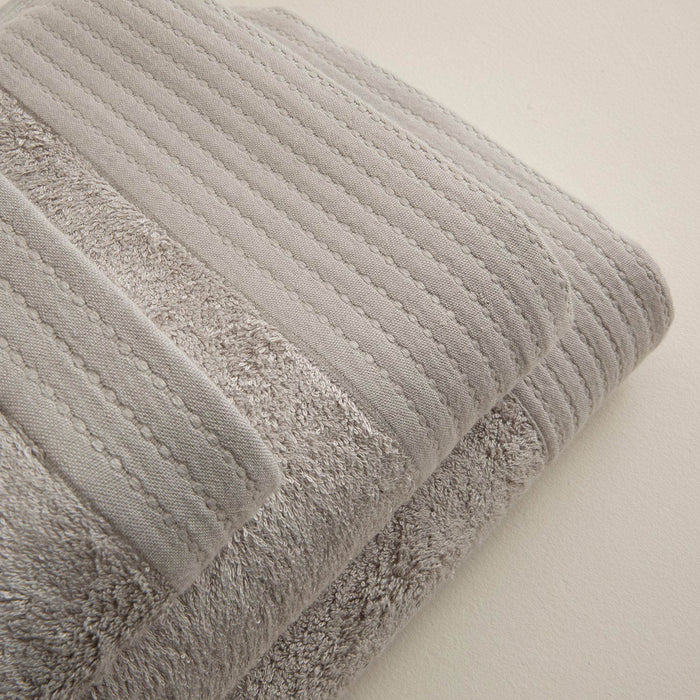 Adira Hand Towel 30x50 cm Light Grey