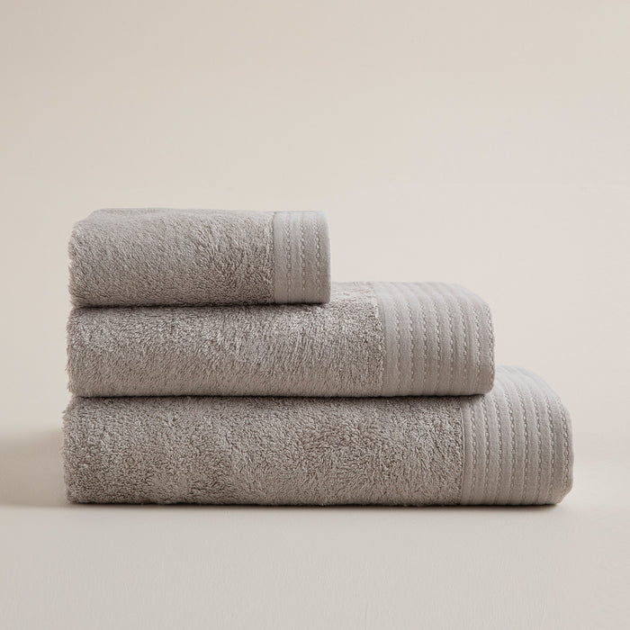 Adira Hand Towel 30x50 cm Light Grey