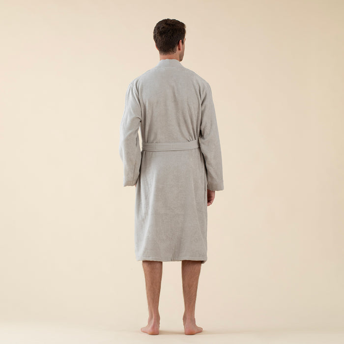 Adira Unisex Bathrobe Light Grey