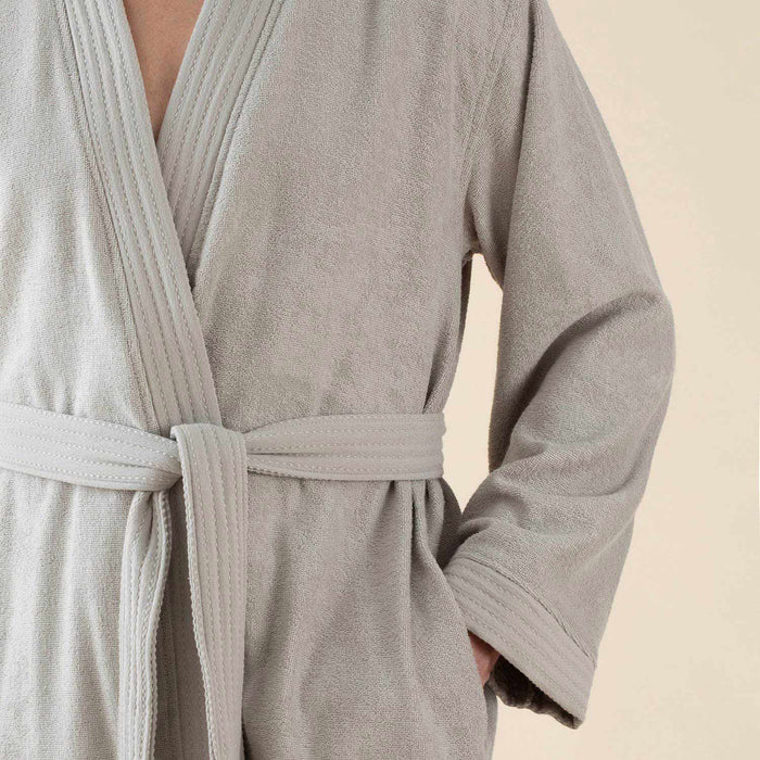 Adira Unisex Bathrobe Light Grey