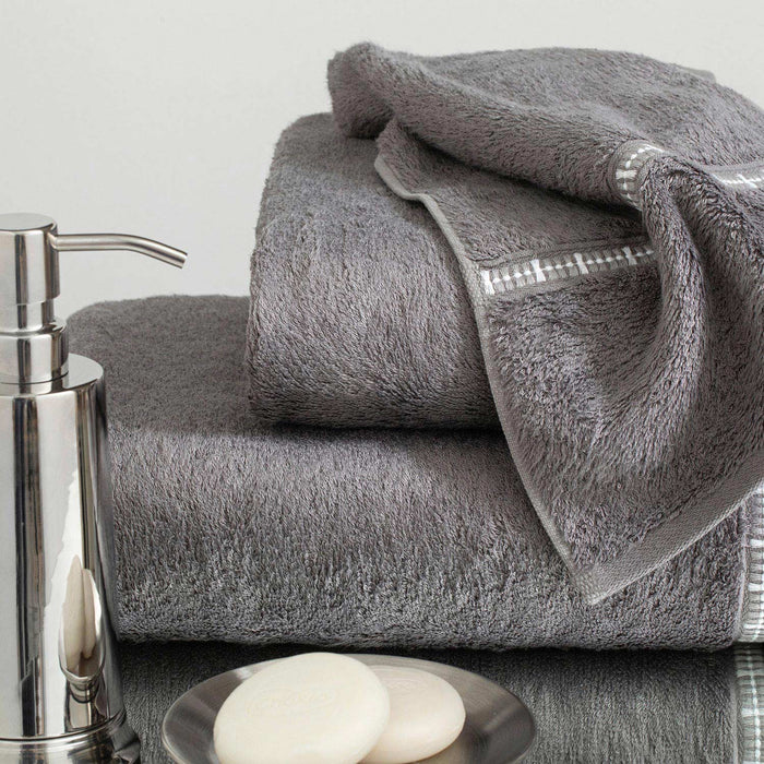 Lindi Hand Towel 30x50 cm Dark Grey