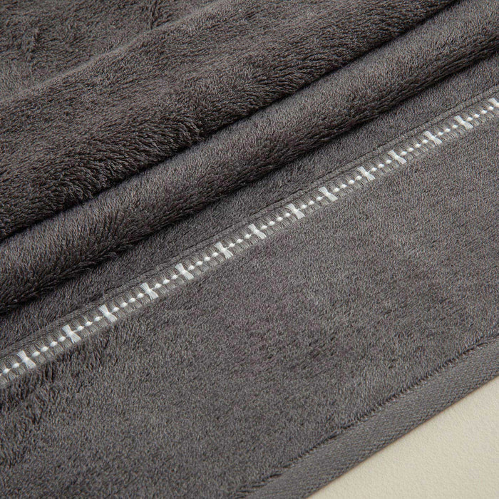 Lindi Hand Towel 30x50 cm Dark Grey