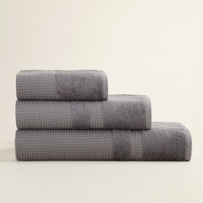 Astel Hand Towel 30x50 cm Dark Grey