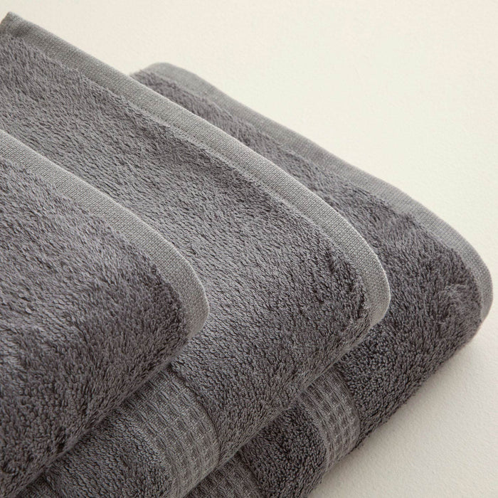 Astel Hand Towel 30x50 cm Dark Grey