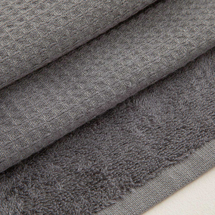 Astel Hand Towel 30x50 cm Dark Grey