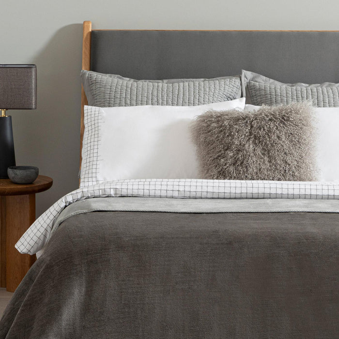 Aventura Blanket Single 160x220 cm Dark Grey