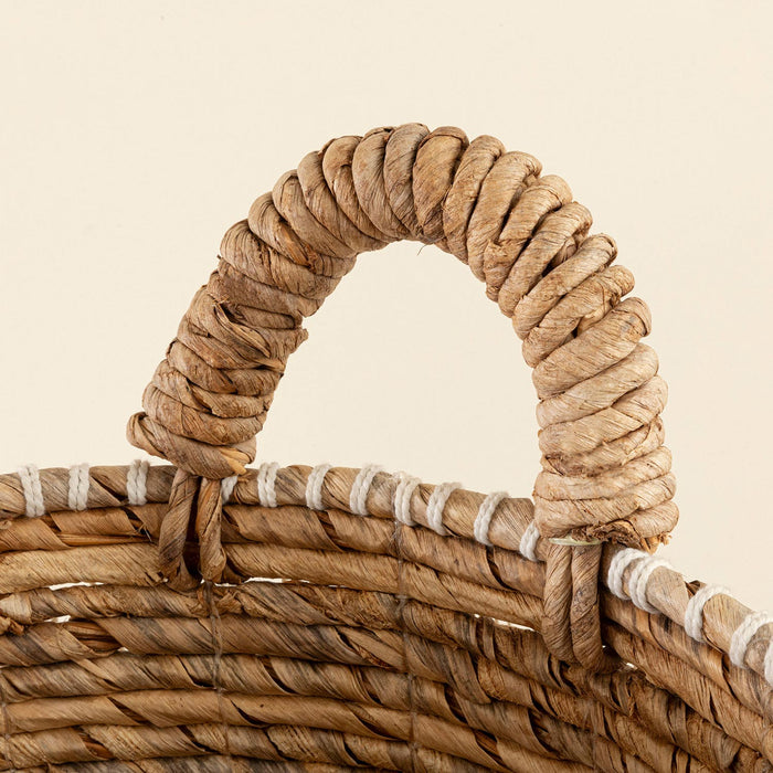 Tordo Dekorative Basket  L NATURAL/WHITE