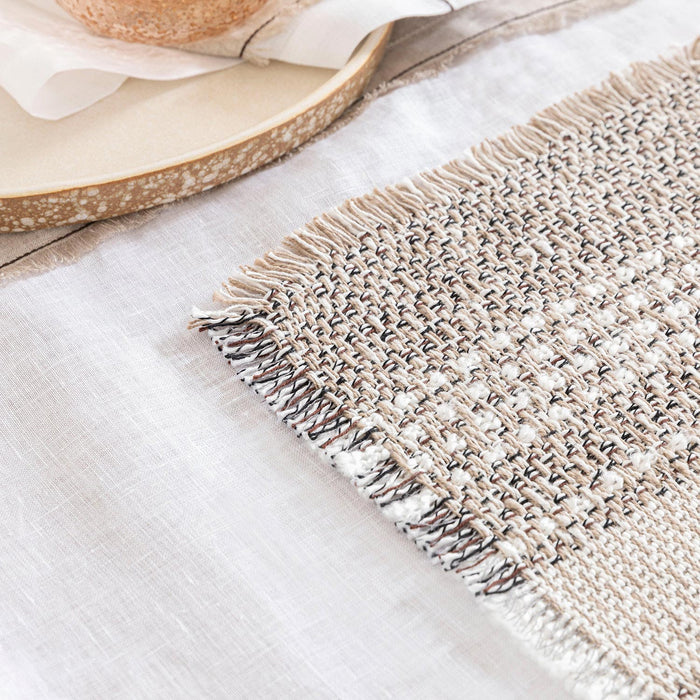 Costura Placemat 35x50 cm Ecru-Beige